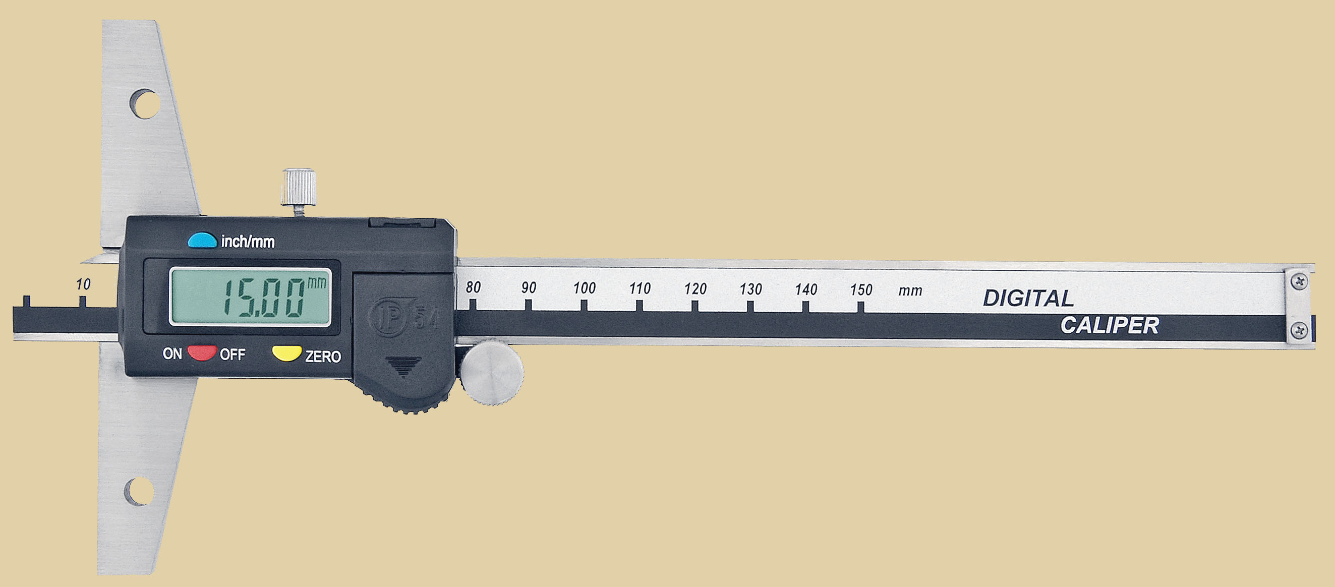 Digital depth vernier